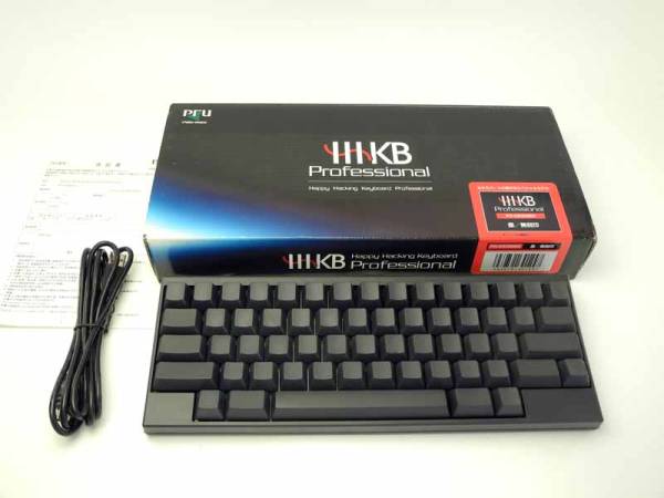 Happy Hacking Keyboard Professional 墨/無刻印（PD-KB300BN）(USB 