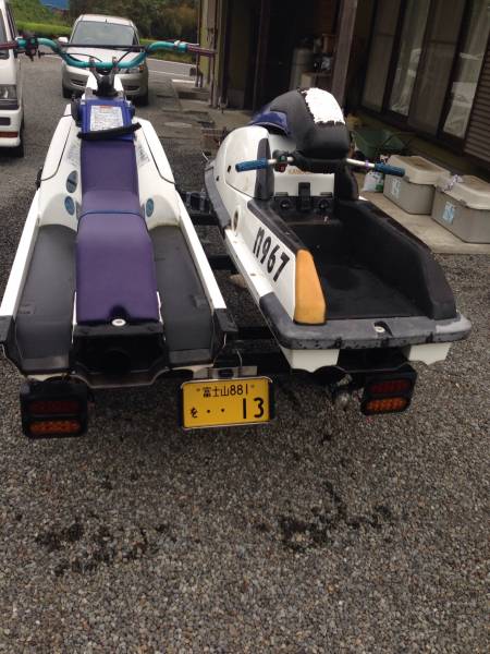 カワサキ、X2.650SX.軽2艇積トレーラー中古品(カワサキ)｜売買された 