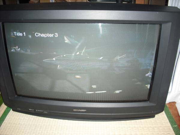 SHARP ブラウン管テレビ 28型 28C-W200 リモコン有(ブラウン管
