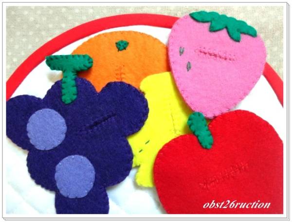 手作り ボタンはめ ボタンの練習 フェルトおもちゃ 知育保育 食べ物 売買されたオークション情報 Yahooの商品情報をアーカイブ公開 オークファン Aucfan Com