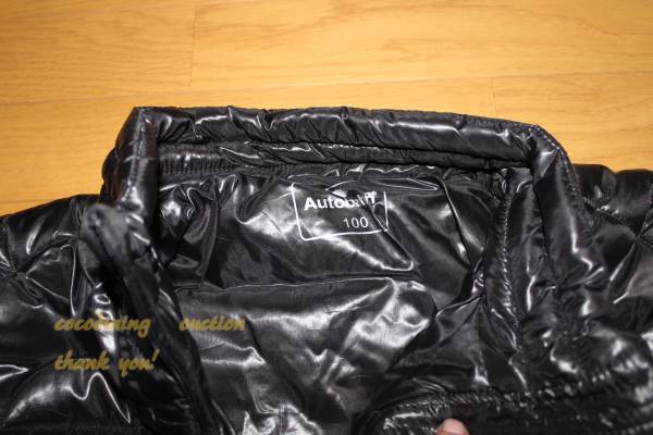 新品 Autobahnアウトバーン ダウンジャケットブラック/ ビバーグ(男性