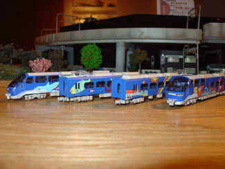 MIYAZAWA 名鉄1000系 パノラマスーパー ブルーライナー