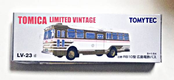 TOMICA Limited Vintage 日野RB 10型 広島電鉄バス Tomica Limited