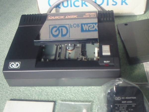 MSX クイックディスクドライブ QDM-01 年代物ほぼ新品(MSX)｜売買され 