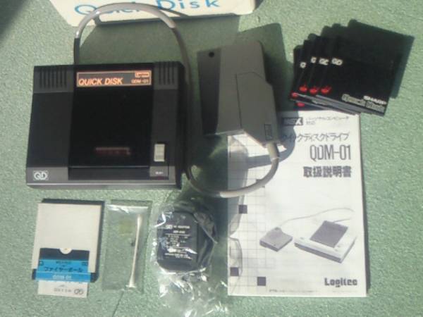 MSX クイックディスクドライブ QDM-01 年代物ほぼ新品(MSX)｜売買され 