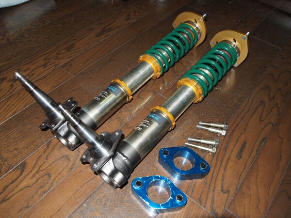 Ae86用 圭オフィス フロント車高調 超 アダプター付き ショックアブソーバー 売買されたオークション情報 Yahooの商品情報をアーカイブ公開 オークファン Aucfan Com