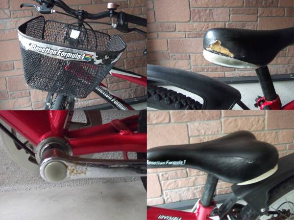 Shimano Benetton Formula 1 22インチ子供用自転車RED 中古(22インチ