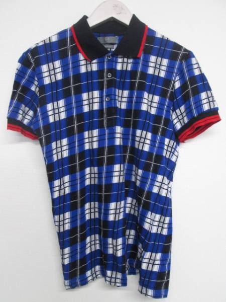 *McQ アレキサンダーマックイーン チェックポロシャツ M★FK