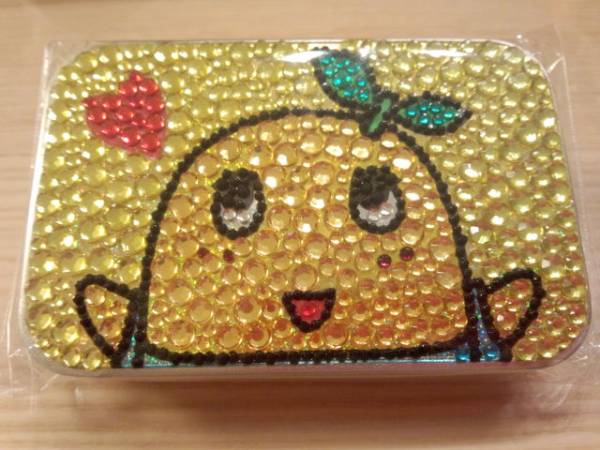 【送料込】ふなっしー　キラキラカン　缶　チョコレート☆新品_1