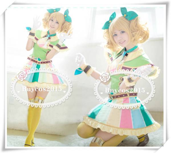 コスプレ衣装【アイカツ!】アイドルカツドウ冴草きい衣装 +飾り