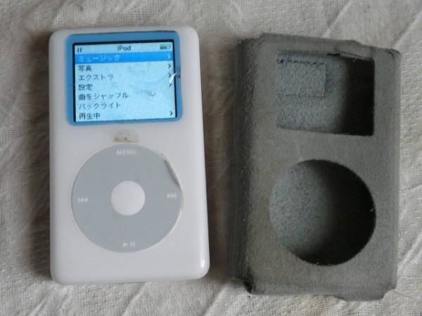 Apple iPod photo/第4世代カラー液晶/30GB/A1099□中古/動作品(iPod 