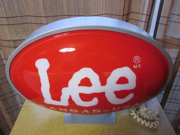 Leeリー店頭用電飾看板 リーバイス レトロ(看板)｜売買された 