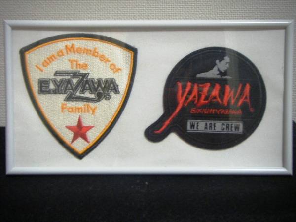 矢沢永吉YAZAWA Family ワッペン（E.YAZAWA ショッピングバッグ 黒（E 