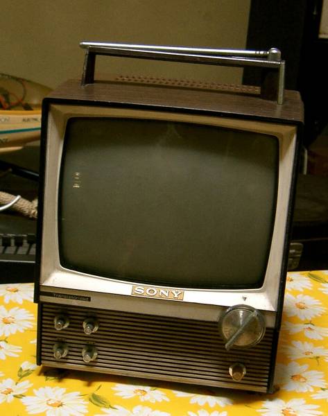 SONY☆昭和レトロ9インチ白黒テレビ『MODEL 9-306』未チェック品