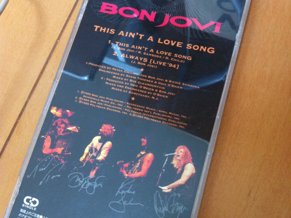 ボンジョヴィ BON JOVI シングルCD 2曲入_2
