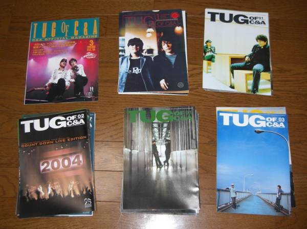 ♪CHAGE&ASKA＊FC会報TUGofC&A＊1994～2006年３０冊♪_1