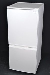 美品 中古☆SHARP 137L 冷蔵庫【SJ-14W-W】 暖かい