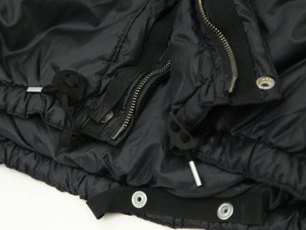 新品 ポロ ラルフ polo アウトレット Mサイズ ウエスタンヨーク フード ダウン ジャケット 黒 2231