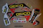 グラフィック TEAM GEICO CRF150R CRF LIQUID COOLED oto