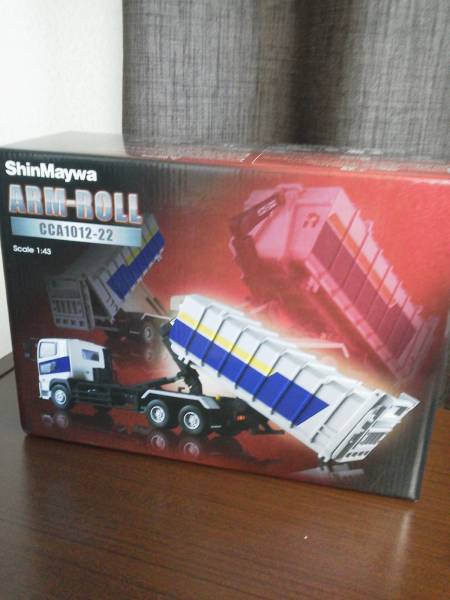 新明和工業　ShinMaywa ARM-ROLL CCA1012-22 1/43 新明和 特注 1/43 アームロール CCA1012-22(商用車、公用車)｜売買され