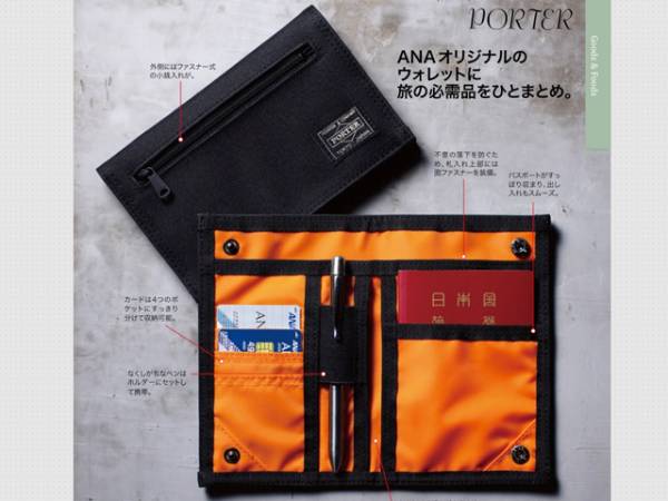 吉田カバン ポーター トラベルウォレット ANA限定 未開封品(財布