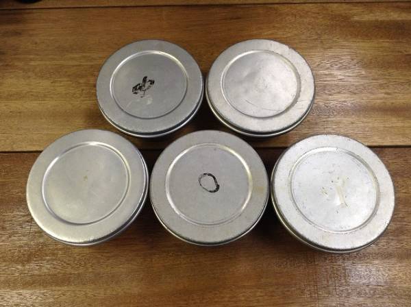 食器 アルミ製容器 学校の給食 で使用品 100枚