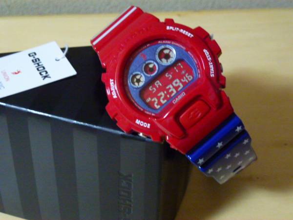 CASIO G-SHOCK UNION DW-6900 UN-4JR (ファレル着) 極美中古