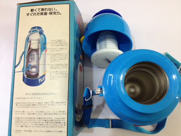昭和60年販売サンリオ タキシードサム ステンレス 水筒 魔法瓶