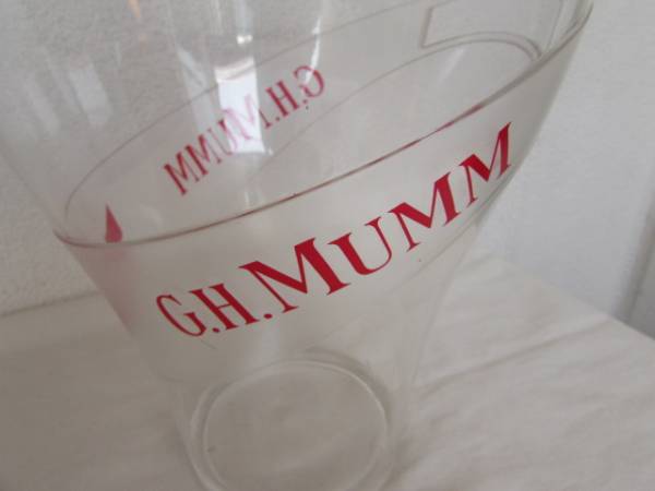 G.H.MUMM☆マムのシャンパンクーラー（中古品です）(シャンパーニュ 