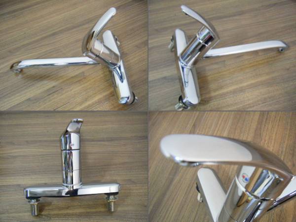 未使用品 TOTO 台所シングルレバーTKJ33U3R