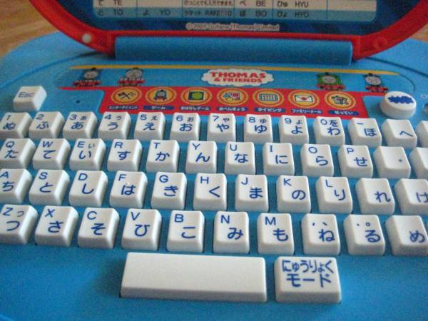 きかんしゃトーマス テレビパソコン ☆知育玩具ゲーム☆中古