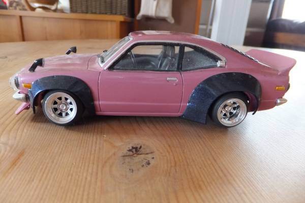 ☆フジミ 1/24 サバンナ RX-3 ワークス グラチャンのハヤシ付☆(完成品 