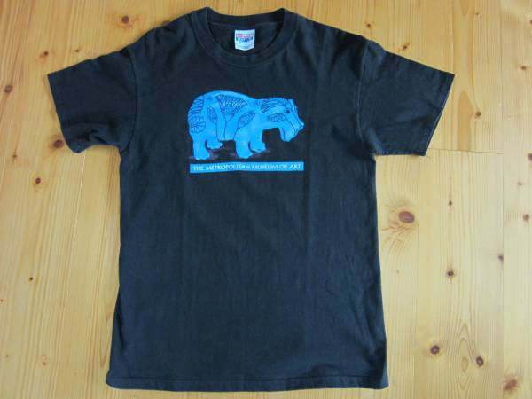 メトロポリタン美術館 ウィリアム 青カバ Tシャツ M Hanes(美術品 