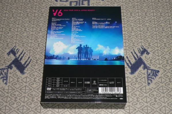 激レア V6 Asia Tour 10 In Japan Ready 初回盤 Ready 盤 ジャパニーズポップス 売買されたオークション情報 Yahooの商品情報をアーカイブ公開 オークファン Aucfan Com