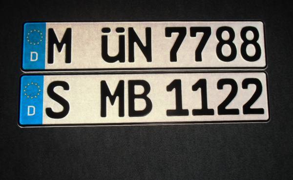 限定1枚 M Un 77 ドイツナンバー ユーロプレート Bmwに 外装 売買されたオークション情報 Yahooの商品情報をアーカイブ公開 オークファン Aucfan Com