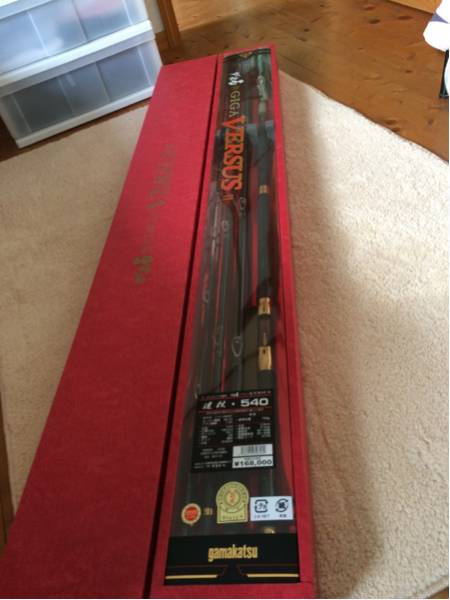 がまかつ がま石 ギガバーサス GIGA VERSUS 遠投 540 美品 がまかつ がま石 ギガバーサス GIGA VERSUS 遠投 540 美品