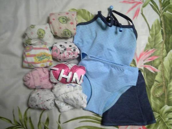 ☆ガールズ インナー コットン ジュニア 記名あり ジャンク