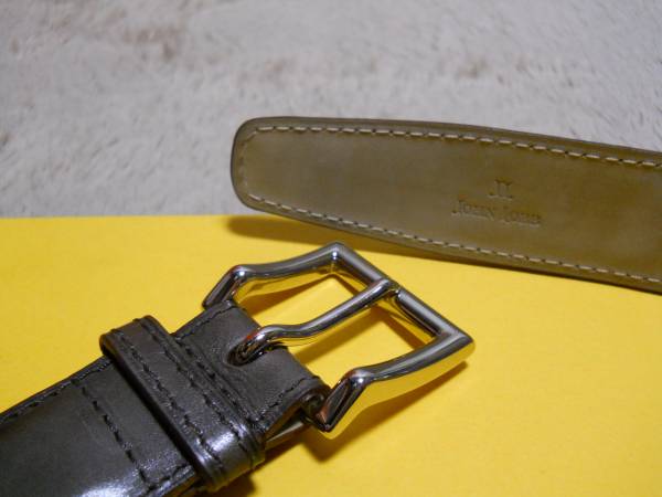 ジョンロブのベルト　９０　ミュージアムカーフ美品