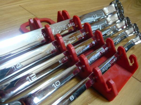 ネプロス　45×6度 めがねレンチ５本 美品 メガネレンチ