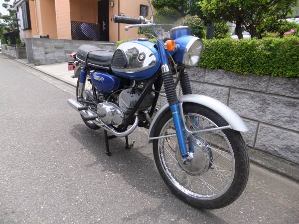 スズキ、T125、スポーツ エンジン、キック一発始動(51cc-125cc