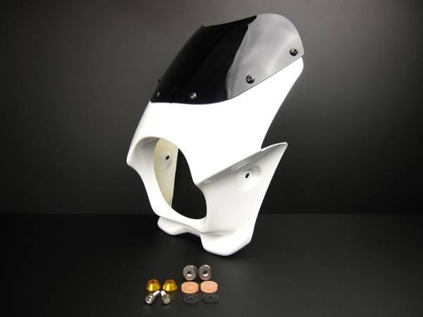 モンキー・エイプ用ブラスターカウルＦＲＰ製ホワイトNO1322