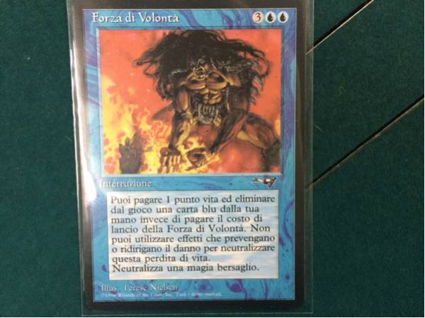 MTG Force of Will イタリア語
