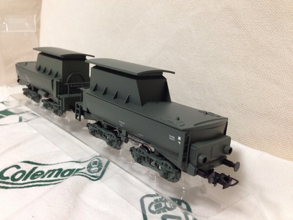 バックマン LILIPUT Hilfs-Tankwagen grau DB Epoche Ⅳ