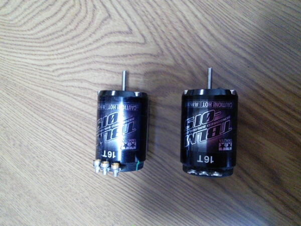 タミヤ　ブラシレスモーター16T（中古）2個