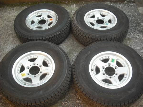 デリカスペースギア 社外アルミ+BS DM-Z3 【225/80R15】