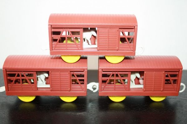 家畜車 3両セット 貨車 貨物 プラレール 車両単品 売買されたオークション情報 Yahooの商品情報をアーカイブ公開 オークファン Aucfan Com
