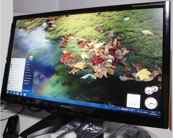 三菱IPS液晶モニター　RDT231WM-X　修理品ジャンク