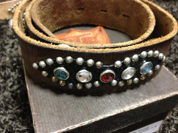 HTCスタッズベルト85/34ダークブラウン