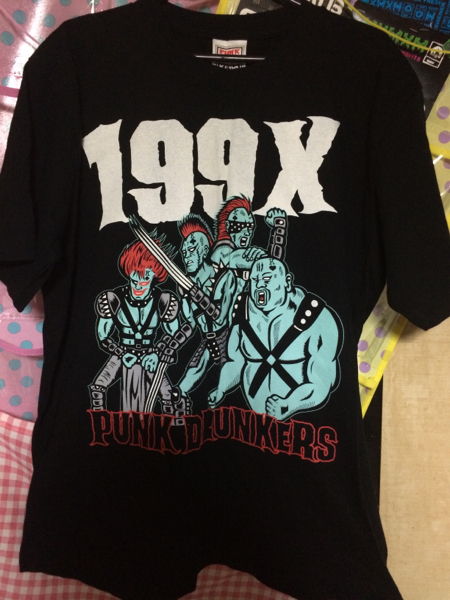 PUNK DRUNKERS/パンクドランカーズ/北斗の拳コラボTシャツ/mxmxm