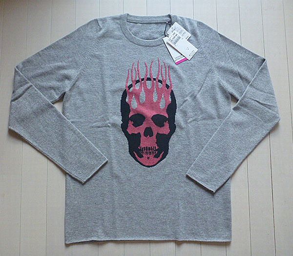 ラストセール◆ペラフィネ◆ハーレースカル ニット◆M 新品